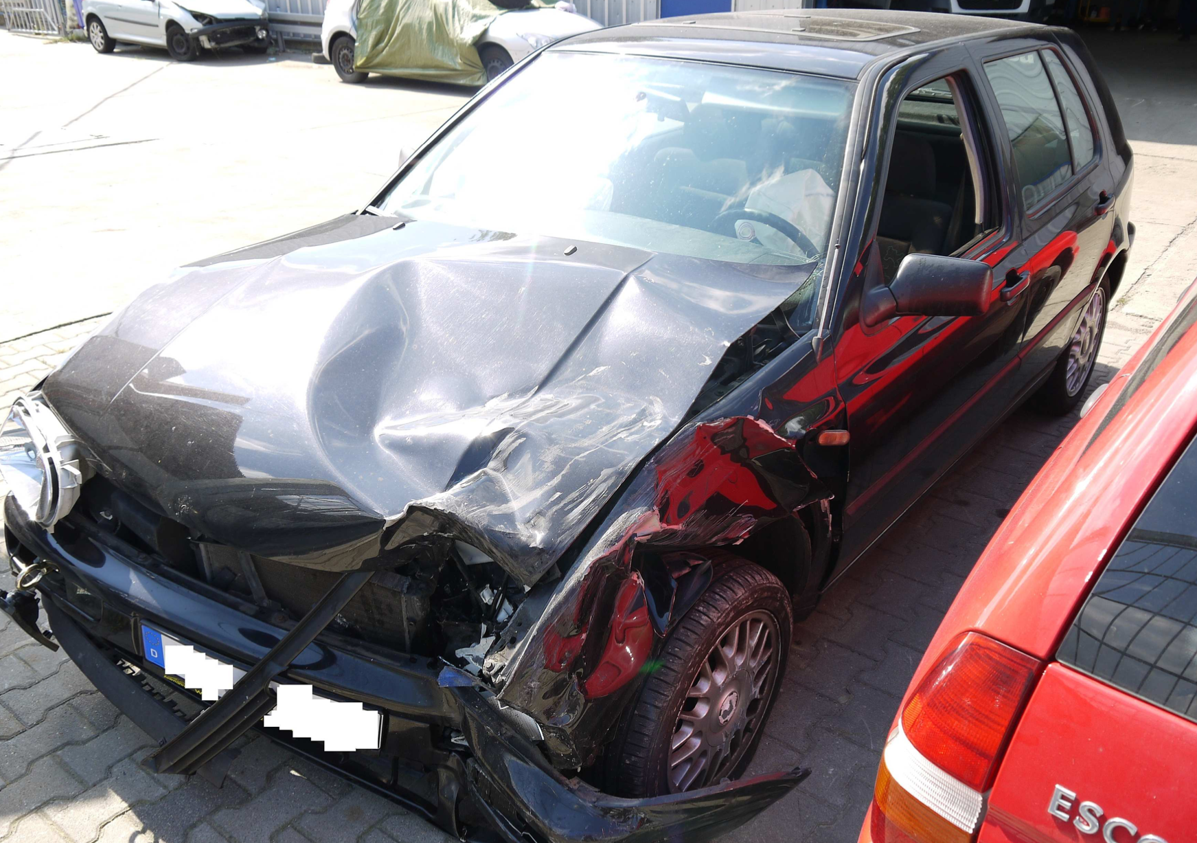 Auto totalschaden Unfall